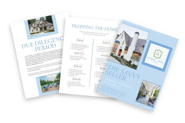 The savvy seller Real Estate and Interior Design Leslie Anne Home
